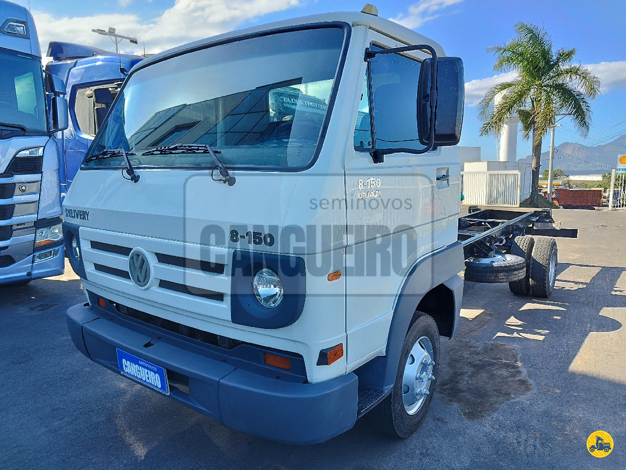 CAMINHAO VOLKSWAGEN VW 8150 Chassis 3/4 4x2 Seminovos Cangueiro Caminhões CARIACICA ESPÍRITO SANTO ES